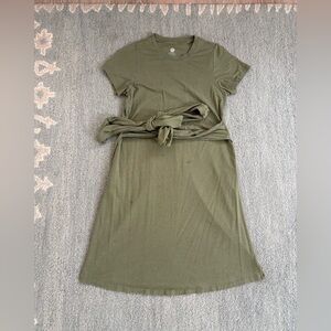 Kindred Bravely Olive Nursing Dress